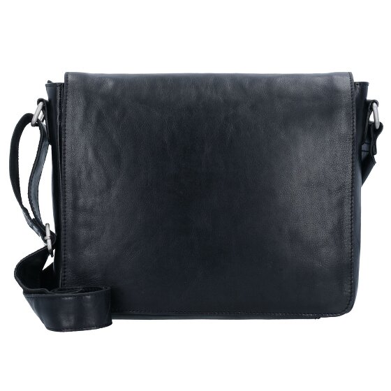 Leonhard Heyden Cambridge Messenger en cuir, 32 cm, compartiment pour ordinateur portable