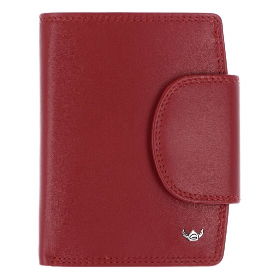Golden Head Polo Porte-monnaie Protection RFID Cuir véritable 12.5 cm