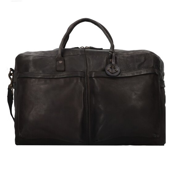 Harbour 2nd Urban Poets Sac de voyage Weekender Cuir véritable 56 cm