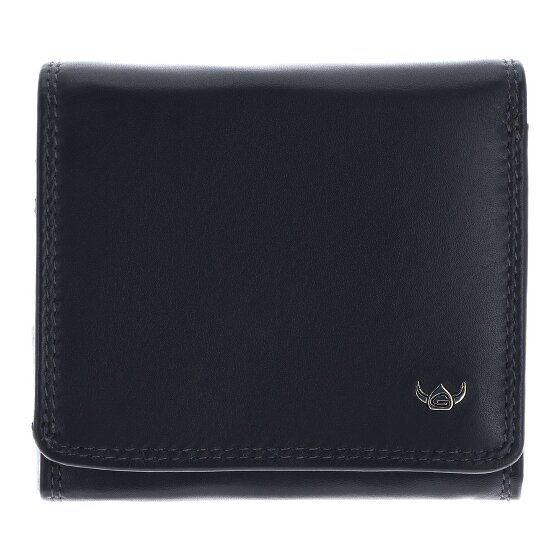 Golden Head Polo Porte-monnaie Protection RFID Cuir véritable 10 cm