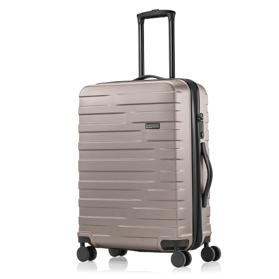 Pack Easy Clipper by Pack Easy Kosmo 4 roulettes Trolley 67 cm avec soufflet d'extension