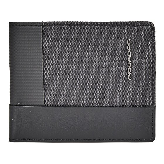 Piquadro Sync Porte-monnaie Protection RFID Cuir véritable 11 cm