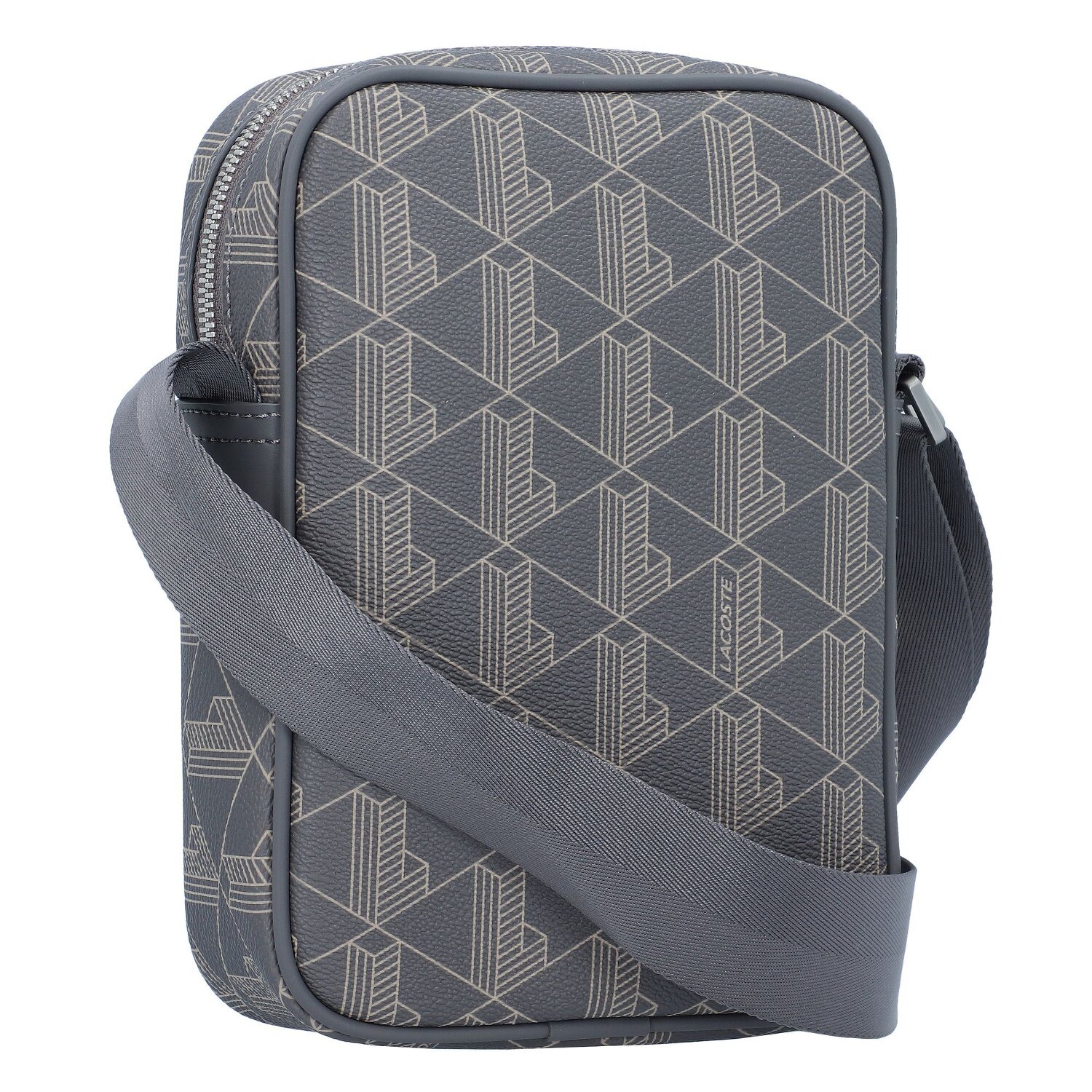 Lacoste The Blend Mini sac à bandoulière 16 cm mono castlerock