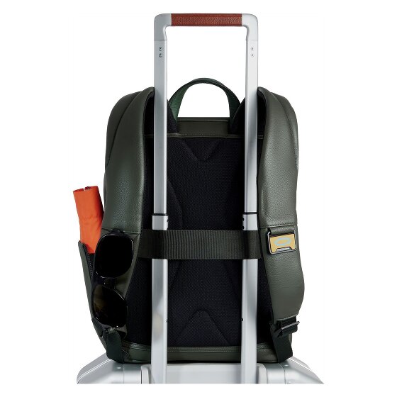 Piquadro Ael Daypack Cuir 37 cm Compartiment pour ordinateur portable