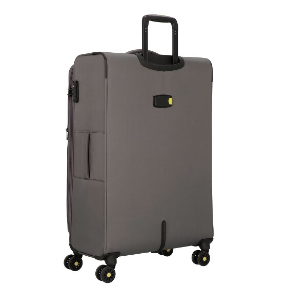 d&n Travel Line 9704 4 roulettes Trolley L 78 cm avec soufflet d'extension