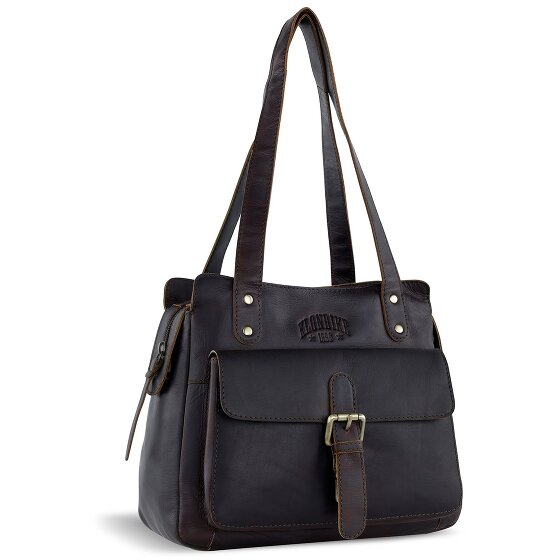 Klondike 1896 Rush Zoe Sac à bandoulière en cuir 26 cm