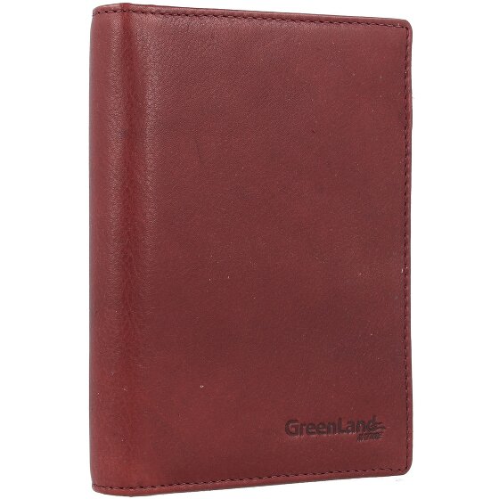 Greenland Nature Porte-passeport Soft Colour RFID en cuir 12 cm