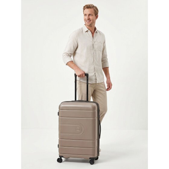 Redolz Essentials 11 4 roues Valise cabine 66 cm avec soufflet d'extension