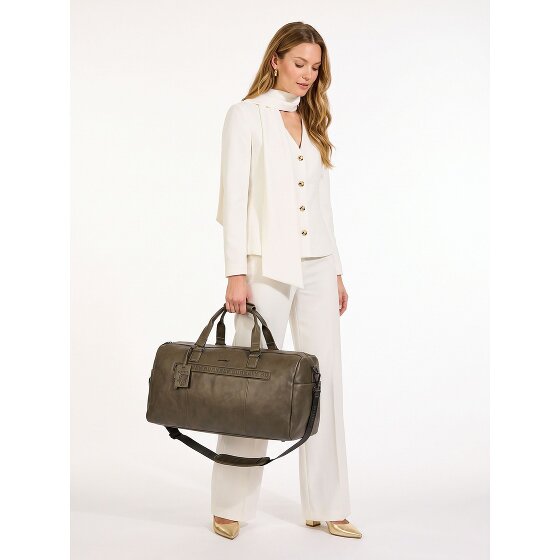Burkely Minimal Mason Sac de voyage Weekender Cuir véritable 57 cm