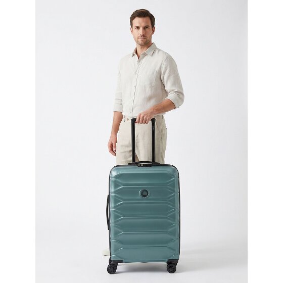 Delsey Paris Meteor 4 roues Valise cabine 68 cm avec soufflet d'extension