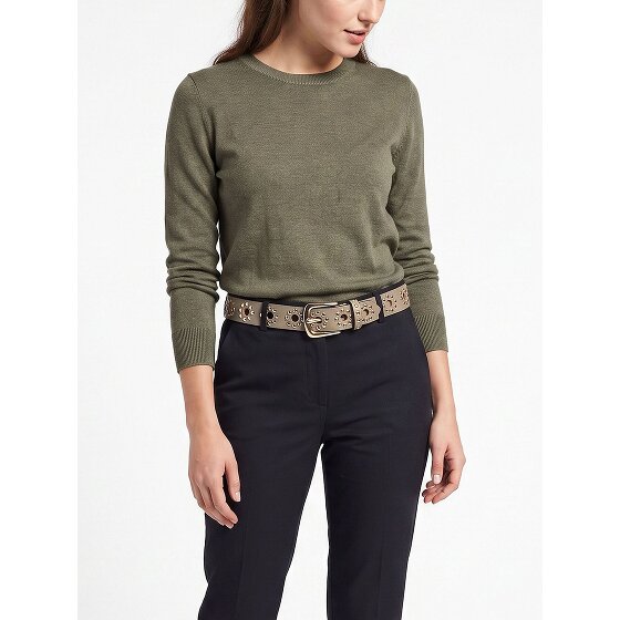 b.belt Ceinture à rivets Cuir véritable