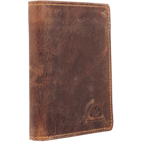 Greenburry Porte-monnaie Vintage RFID en cuir 10 cm