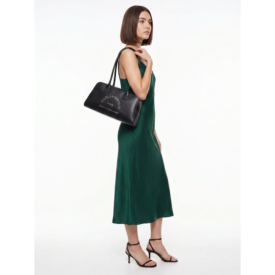 Karl Lagerfeld Daily Sac à bandoulière Cuir véritable 33 cm