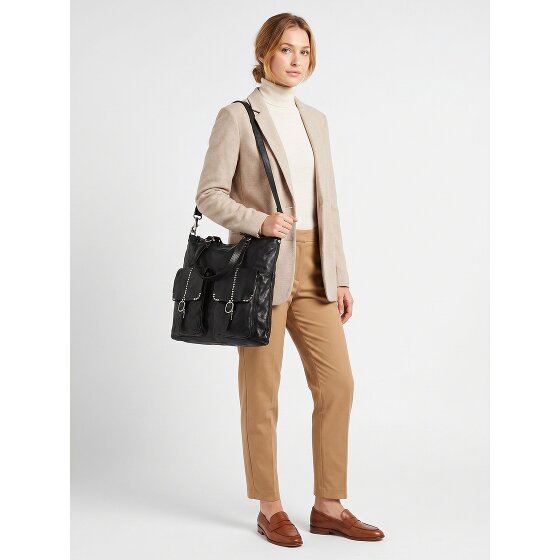 Campomaggi Priscilla Sac à bandoulière Cuir véritable 41 cm