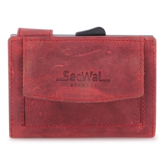 SecWal Porte-cartes de crédit Porte-monnaie RFID Cuir 9 cm