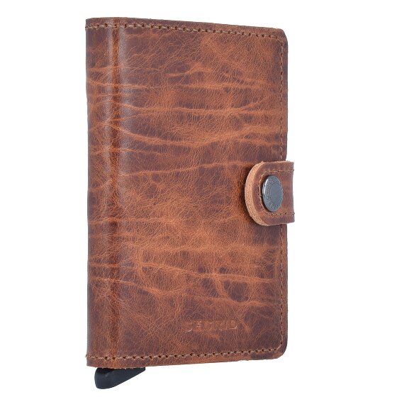Secrid Miniwallet Étui pour cartes de crédit Protection RFID Cuir véritable 6.5 cm