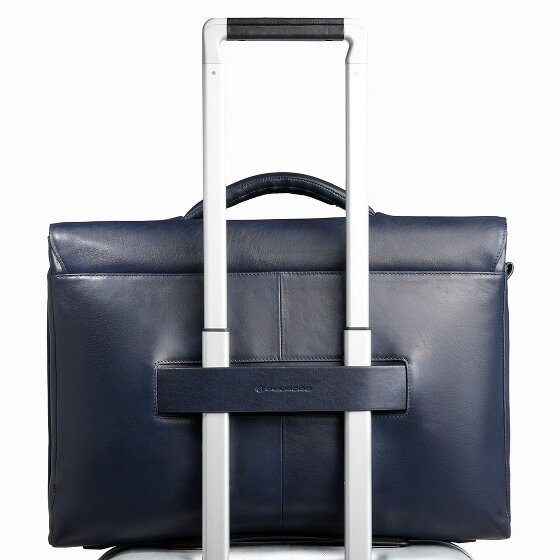 Piquadro Philip Porte-documents Messenger Cuir 42 cm Compartiment pour ordinateur portable