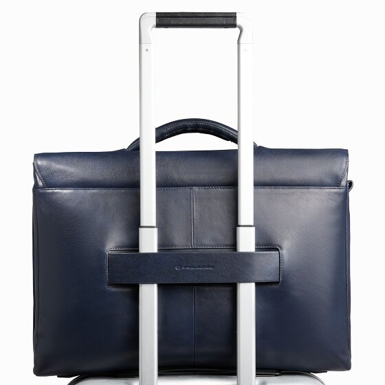 Piquadro Philip Porte-documents Messenger Cuir 42 cm Compartiment pour ordinateur portable