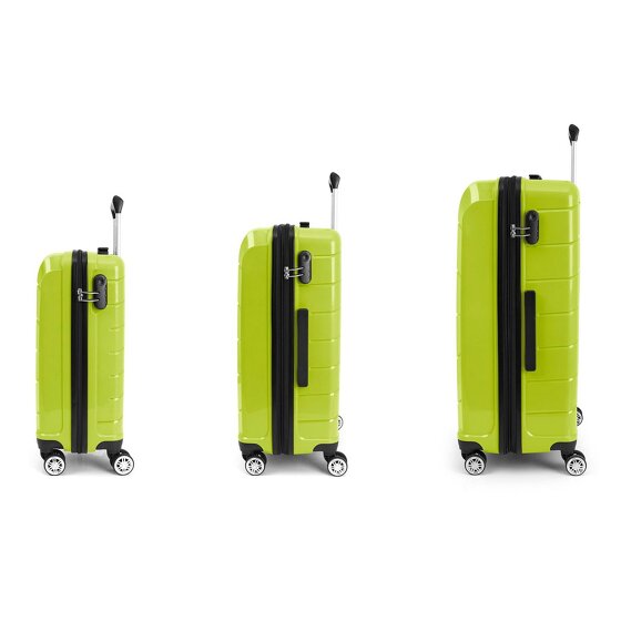 Gabol Midori Set de valises à 4 roulettes 3 pcs.