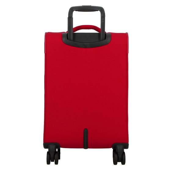 Jump Monthélys 4 roulettes Trolley de cabine 55 cm avec soufflet d'extension
