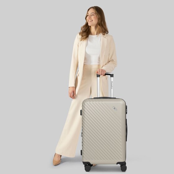 Check.In Paradise 2.0 4 roulettes Trolley M 68 cm avec soufflet d'extension