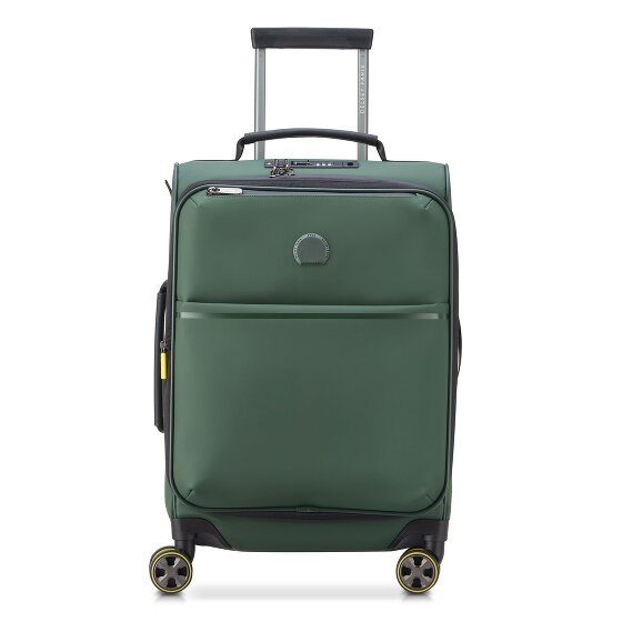 Delsey Paris Turenne Soft 4 roulettes Trolley de cabine 55 cm avec soufflet d'extension