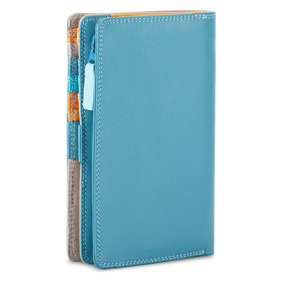 Mywalit Porte-monnaie Protection RFID Cuir véritable 8 cm