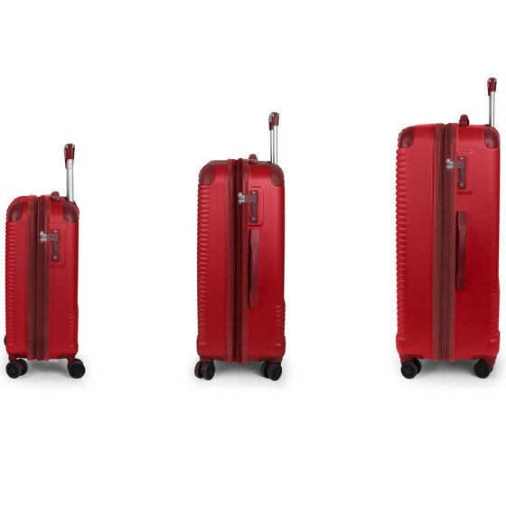 Gabol Balance XP 4 roues Set de valises 3 pièces avec soufflet d'extension