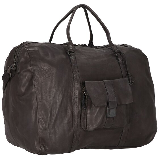 Harbour 2nd Cool Casual Big Boy Weekender Sac de voyage en cuir 65 cm