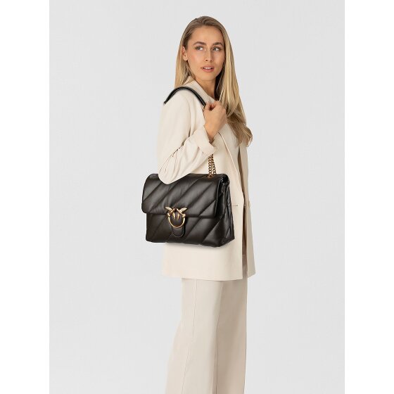 PINKO Love Puff Sac à bandoulière Cuir véritable 31 cm