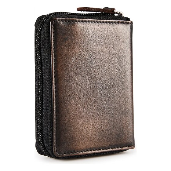 Greenburry Destressed Porte-monnaie Protection RFID Cuir 10.5 cm