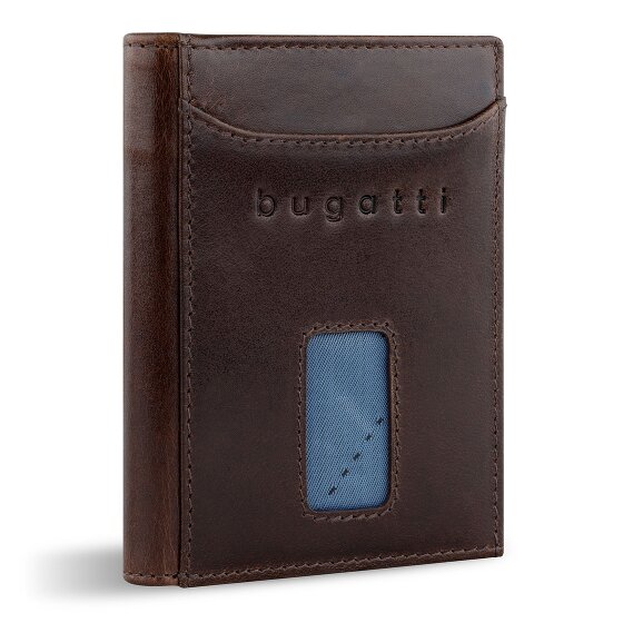 bugatti Secure Slim Porte-monnaie Protection RFID Cuir 8 cm