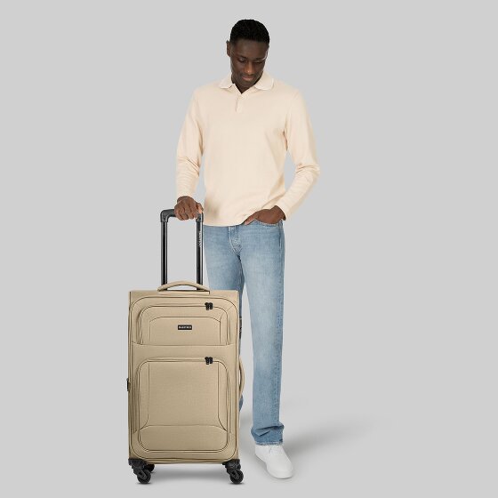 Smartbox Edition 04 4 roulettes Trolley 67 cm avec soufflet d'extension