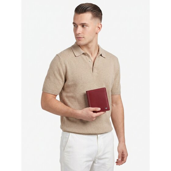 Golden Head Polo Porte-monnaie Protection RFID Cuir véritable 13 cm