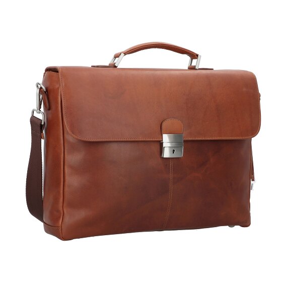 Esquire Dallas Porte-documents Cuir 40 cm Compartiment pour ordinateur portable