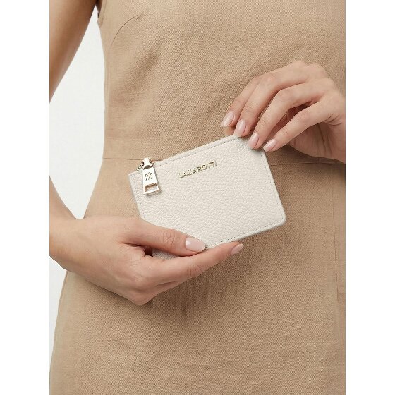 Lazarotti Étui à clés et porte-cartes en cuir de Bologne, protection RFID, 11,5