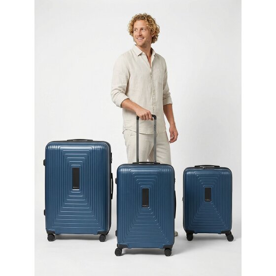 Redolz Essentials 14 4 roulettes Set de valises 3 pièces avec soufflet d'extension
