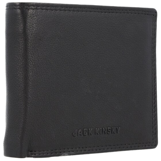 Jack Kinsky Porte-monnaie Brisbane cuir RFID 11,5 cm