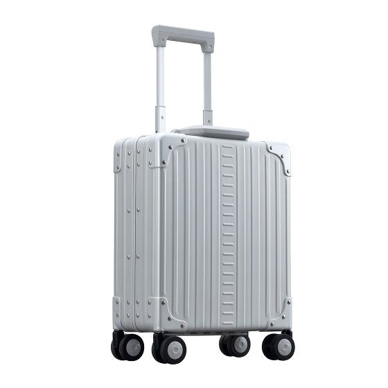 Aleon Valise cabine Business à 4 roues en Aluminium, 42 cm, avec compartiment pour ordinateur portable