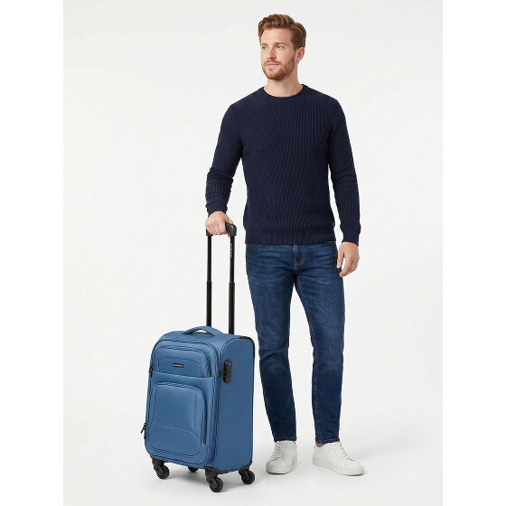 Smartbox Edition 04 4 roues Valise cabine 55 cm avec soufflet d'extension