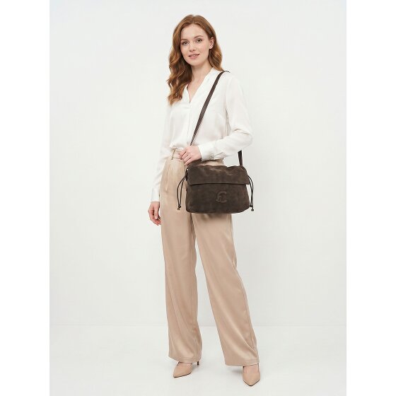 Coccinelle Lidia Sac à bandoulière Cuir véritable 31 cm