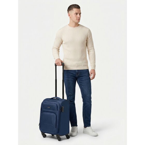 Smartbox Edition 04 4 roues Valise cabine 55 cm avec soufflet d'extension