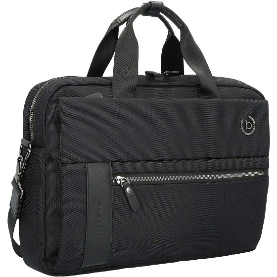 bugatti Nero Porte-documents 36 cm Compartiment pour ordinateur portable