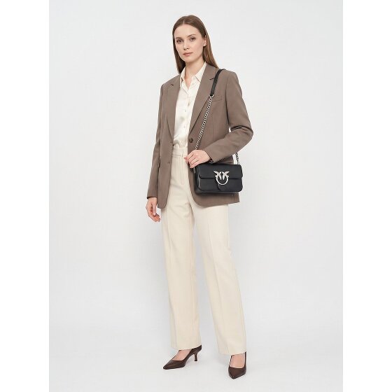 PINKO Love One Sac à bandoulière Cuir véritable 21 cm