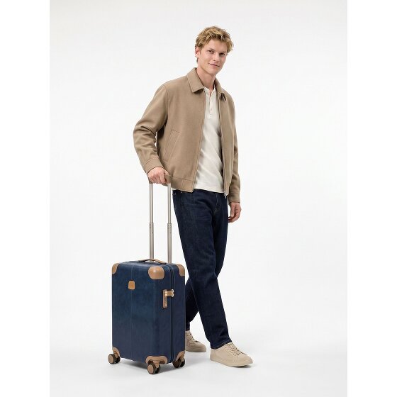 Bric's Life 4 roues Valise cabine S 55 cm avec soufflet d'extension
