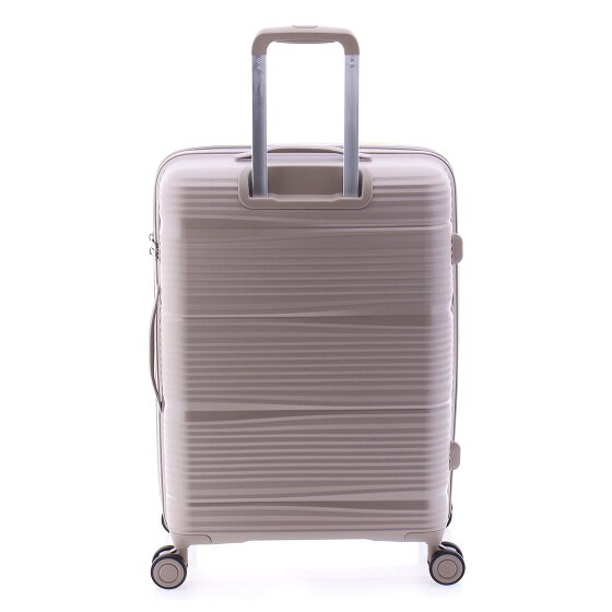 Gladiator 0800 4 roulettes Trolley 65 cm avec soufflet d'extension