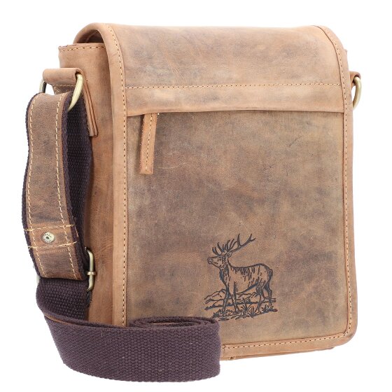 Greenburry Sac à bandoulière Vintage en cuir 20 cm