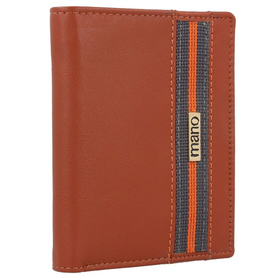 mano Don Leonardo Porte-monnaie RFID cuir 12,5 cm
