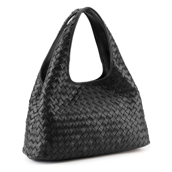 LES VISIONNAIRES Paz Weave Silky Sac à bandoulière Cuir véritable 42 cm