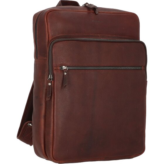 Burkely Antique Avery Sac à dos en cuir 44 cm pour ordinateur portable